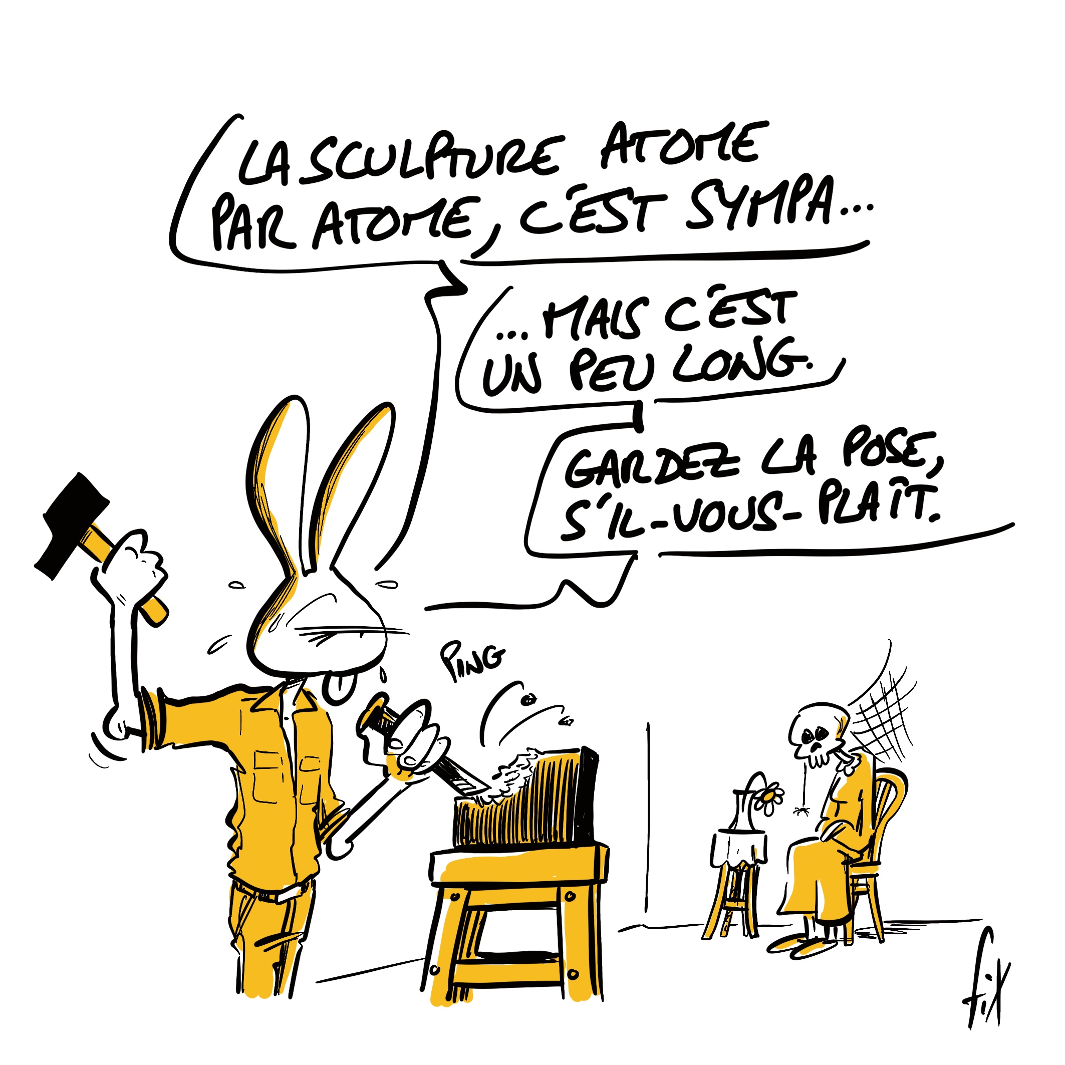 © Illustration par Fix pour le CNRS Alsace